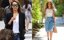 Học cách phối đồ street style của Jessica Alba