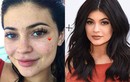 Mẫu trẻ Kylie Jenner lộ ảnh mặt mộc đầy tàn nhang