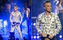Robbie Williams thản nhiên khoe quần chip trên sân khấu
