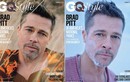 Brad Pitt phờ phạc, buồn bã làm mẫu trên tạp chí