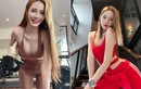 Hotgirl thể thao khoe ảnh tập tại nhà, trang phục o ép vòng 1 nóng bỏng