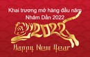 Khai trương mở hàng đầu năm Nhâm Dần 2022: Những điều cần biết