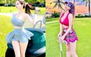 Mê đắm nữ thần sân golf mặc cực “cháy” khoe body siêu phẩm