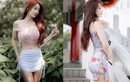 Mê đắm hot girl xinh đẹp mặc hở khoe body chữ S "điểm 10"