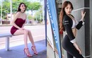 Ngượng đỏ mặt hot girl xinh đẹp “nghiện” mốt khoét sâu khoe vòng một