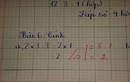 Bài toán '2 x 3 : 3 =?': Bất ngờ cách giải của cô giáo 