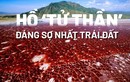 Hồ tử thần đáng sợ khiến mọi sinh vật rớt xuống 'hóa đá' bí ẩn