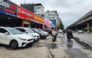 Vỉa hè đường Nguyễn Xiển bị 'cày' nát, showroom ô tô chiếm dụng 