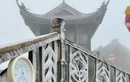 Rét kỷ lục, chùa Đồng Yên Tử xuất hiện băng giá