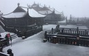 27 Tết, mưa tuyết bất ngờ phủ trắng đỉnh núi Fansipan
