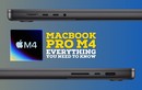 Miếng bìa carton làm lộ chi tiết cấu hình Macbook Pro M4