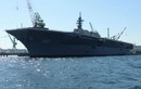 Ảnh mới, nóng tàu chiến lớn nhất của Nhật Bản