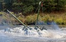Thích thú xe tăng T-72 Nga vượt sông…như tàu ngầm