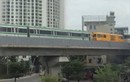 Ngỡ ngàng đoàn tàu chạy trên tuyến đường sắt Cát Linh-Hà Đông
