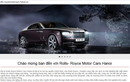 Rolls-Royce ra mắt website riêng bằng tiếng Việt