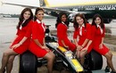Vẻ đẹp thiên thần của dàn tiếp viên hàng không Air Asia