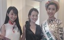 Á hậu Thúy Vân nổi bật với áo dài Việt tại Nhật 