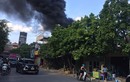 Hà Nội: Cháy quán bia hơi, khói đen bốc cao hàng chục mét