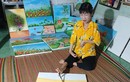 Huỳnh Thị Xậm: Nghị lực của nữ họa sĩ vẽ tranh bằng chân
