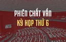 Những con số ấn tượng phiên chất vấn kỳ họp thứ 6 Quốc hội XIV