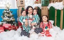 Biểu cảm trái ngược của các nhóc tỳ nhà sao Việt khi đón Noel