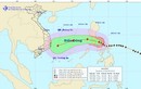 Bão Hagupit giật cấp 14 - 15 tiến gần Biển Đông 