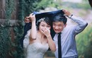 Cặp đôi Hà thành “chịu chơi” chụp ảnh cưới ngày mưa gió