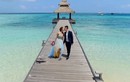 Cặp du học sinh Việt chụp ảnh cưới tại thiên đường Maldives 