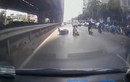 Chuyển cơ quan điều tra vụ ô tô tải chèn ngã xe máy ở Hà Nội rồi bỏ chạy