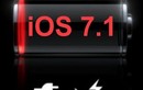Cứu nguy iPhone bị hao pin sau khi cập nhật iOS 7.1