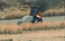 Lamborghini Gallardo bốc cháy dữ dội trên đường đua