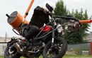Ducati Scrambler 2015 bị phát hiện đeo thùng lạ chạy thử
