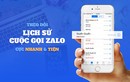 Zalo cho phép gọi từ danh bạ, không cần mở ứng dụng