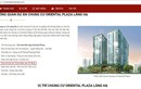 Chung cư Oriental Plaza Láng Hạ cấp phép 16 tầng, rao bán 22 tầng?