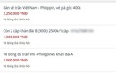 Vé trận Việt Nam - Philippines đã tràn ngập chợ đen, "bao nhiêu cũng có"