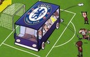 Ảnh chế: Mourinho tri ân thầy bằng chiếc xe buýt hai tầng