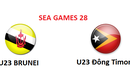 Lịch thi đấu bóng đá SEA Games 28 ngày 3/6/2015