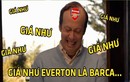 Ảnh chế bóng đá: Arsenal ước Everton là Barca