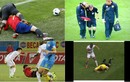 Hài hước cảnh Morata đốn ngã trọng tài tại VCK Euro 2016