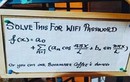 Phát mệt với mật khẩu wifi hại não nhất thế giới