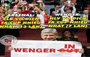 Ảnh chế bóng đá: Arsenal bỏ tất cả để yêu F.A Cup