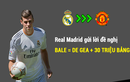 Chuyển nhượng bóng đá mới nhất: Bale = De Gea + 30 triệu?