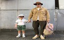 Cặp bố con Hàn Quốc ăn mặc “chất như nước cất” khiến MXH dậy sóng