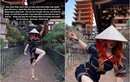 Tạo dáng phản cảm ở chùa, hot girl TikTok khiến netizen "nóng mắt"
