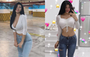 "Nữ thần quần jeans" lộ diện, khoe điểm vàng body nuột nà