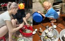 Sang chảnh trên mạng, về nhà nàng dâu hào môn sắn tay rửa bát