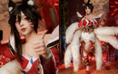 Nữ MC Tốc Chiến tại SEA Games 31 đu trend cosplay Ahri gây bão