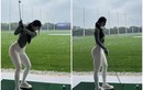 Hot girl phòng gym xứ Trung mê đánh golf rèn đường cong hoàn mỹ