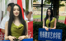 Hot girl cầm bảng sở hữu nhan sắc "chuẩn AI" làm netizen tò mò