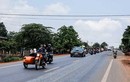 Dàn “xế nổ” diễu hành mừng biker Tây Nguyên lên “xe bông“